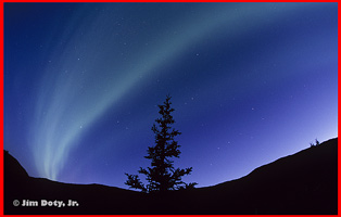 Northern Lights, Alaska. Photo copyright Jim Doty Jr